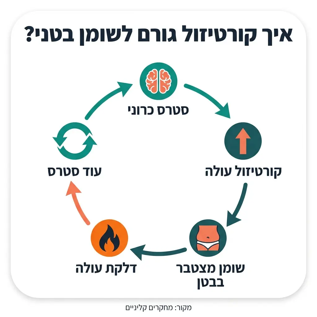 גרף מחקר Mayo Clinic חוסר שינה ושומן ויסצרלי 11 אחוז עלייה - בריאותלי