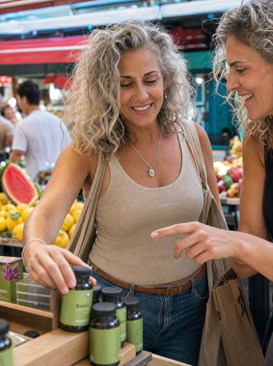 נשים בשוק ישראלי לצד מיי באלאנס של בריאותלי